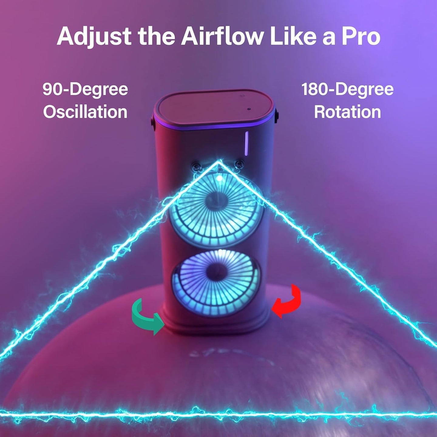 Double End Air Cooler Mist Fan